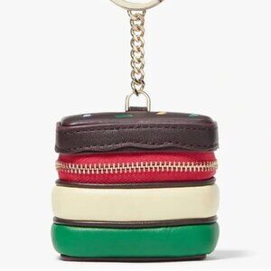 Kate Spade Italian Rainbow Cookie Coin Purse NWOT